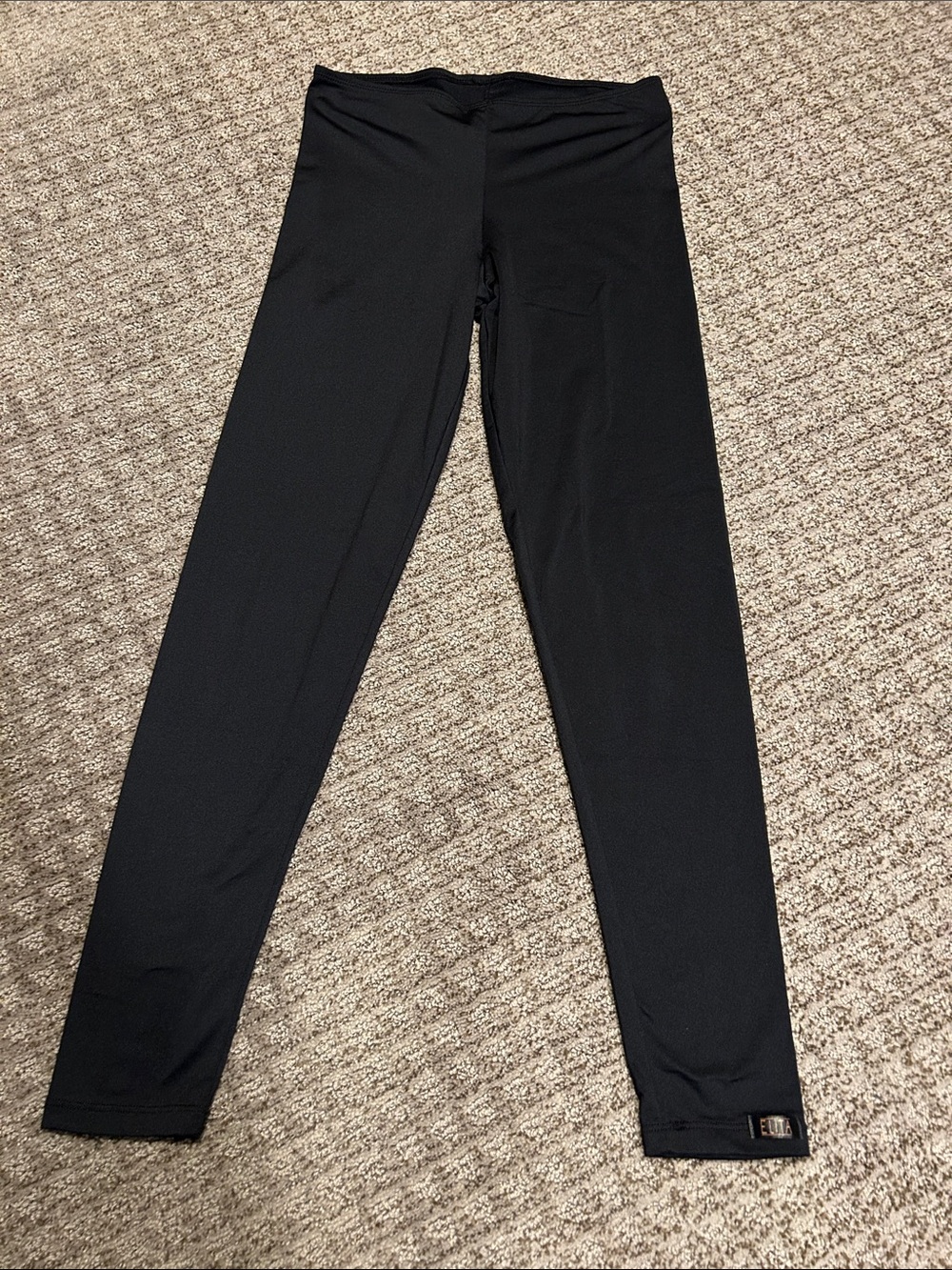 Women's Black High-Rise Active Leggings